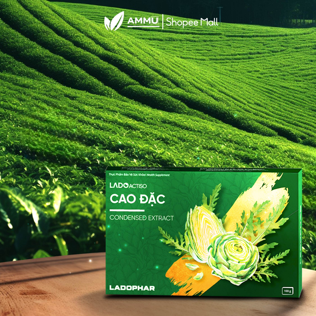 Cao Đặc Atiso Ladophar Cao actiso Đà Lạt giúp mát gan, thanh lọc cơ thể Hộp 100g