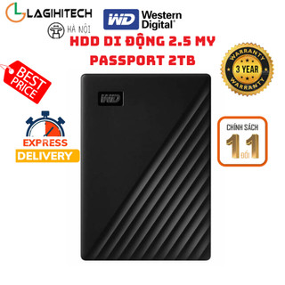 Ổ cứng di động hdd 2.5 inch western digital my passport 1tb 2tb 4tb 5tb