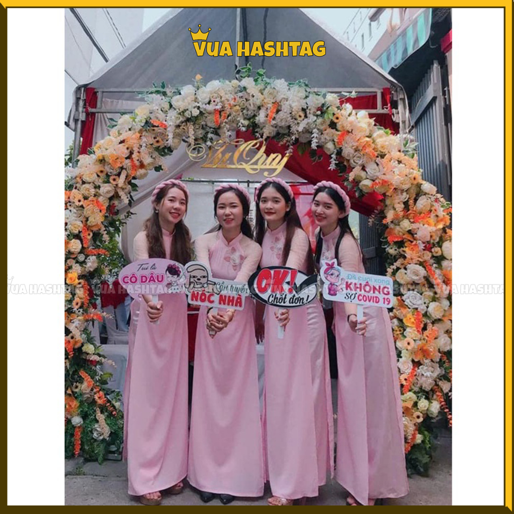Hashtag cầm tay đám cưới, Hashtag đám cưới cô dâu chú rể, hashtag bạn bè đám cưới - Vua Hashtag