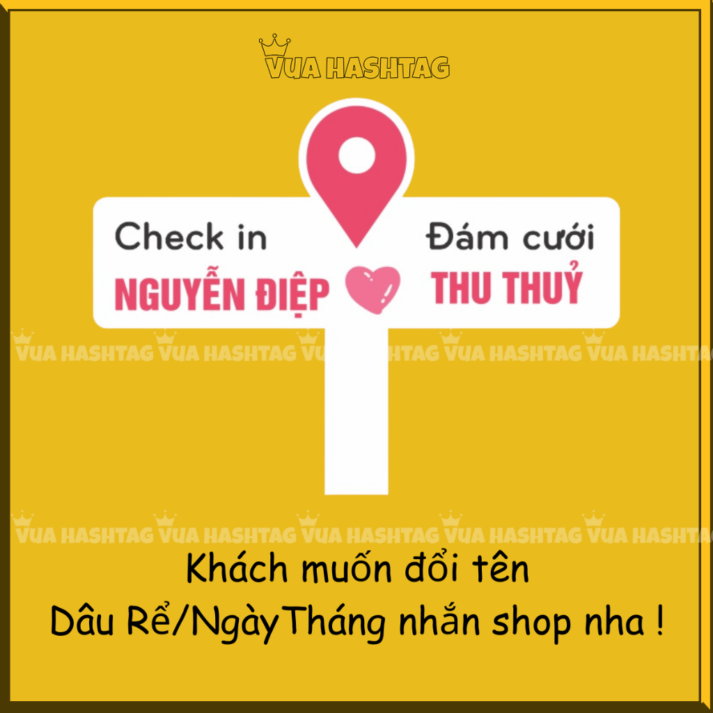 Hashtag cầm tay đám cưới, Hashtag đám cưới cô dâu chú rể, hashtag bạn bè đám cưới - Vua Hashtag