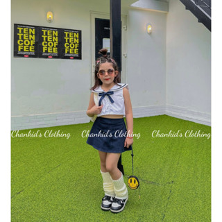 Set thủy thủ xinh xắn năng động dành cho bé gái_Chankid's Clothing