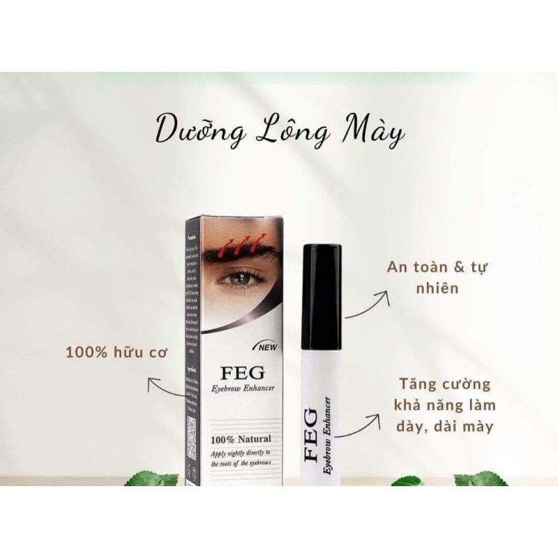 Dưỡng Lông Mày 3 ML Chuẩn Auth - giúp Lông mày mộc dày rậm tự nhiên