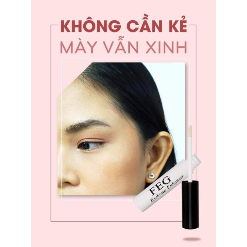 Dưỡng Lông Mày 3 ML Chuẩn Auth - giúp Lông mày mộc dày rậm tự nhiên