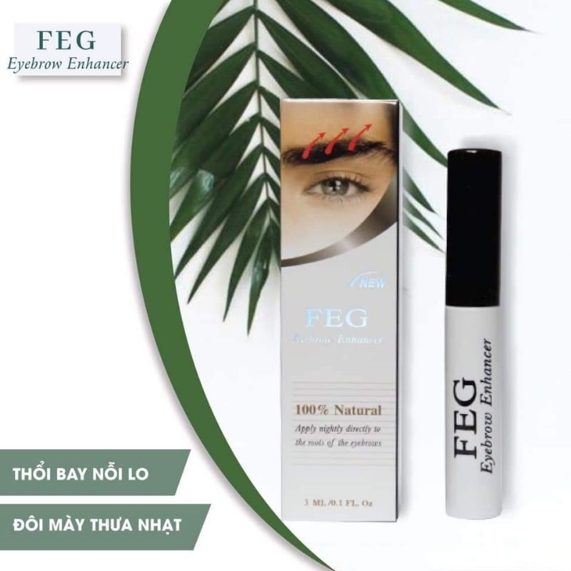 Dưỡng Lông Mày 3 ML Chuẩn Auth - giúp Lông mày mộc dày rậm tự nhiên