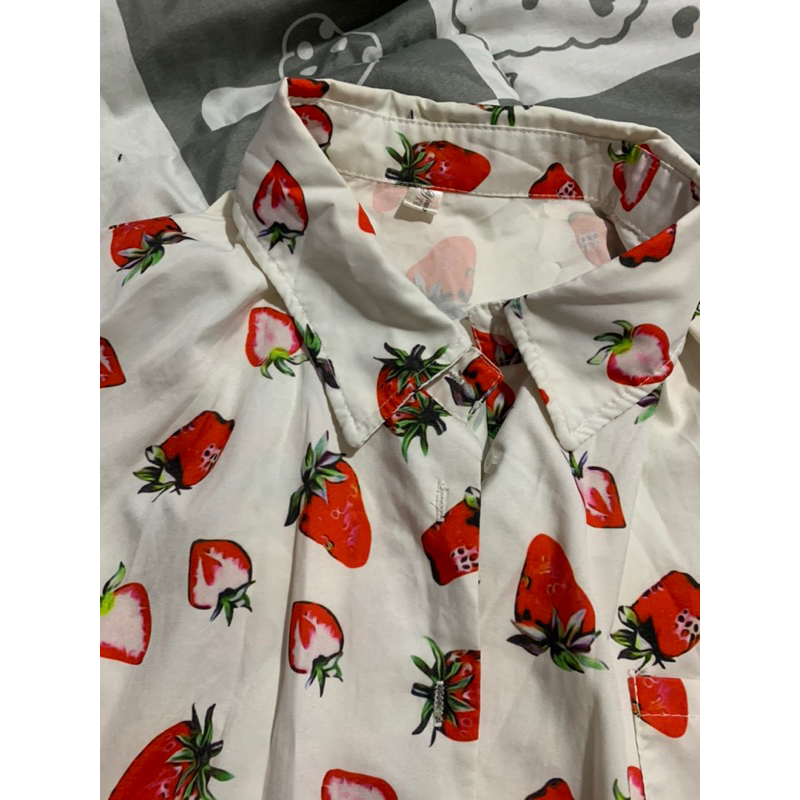 Pass sơ mi dâu tây