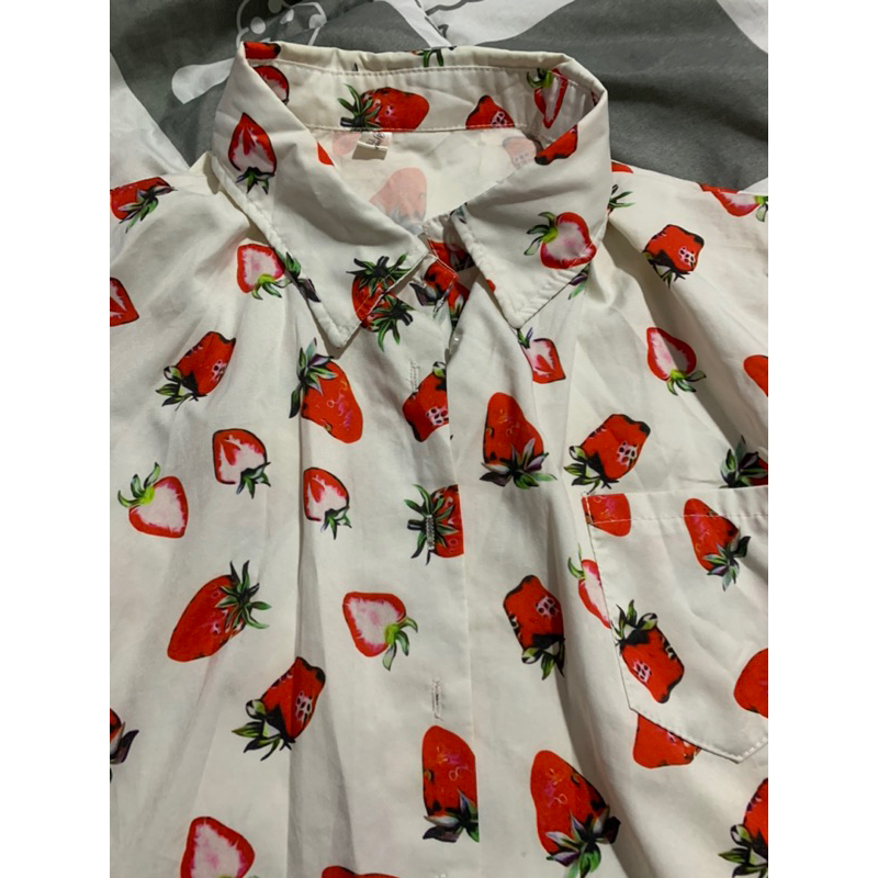 Pass sơ mi dâu tây