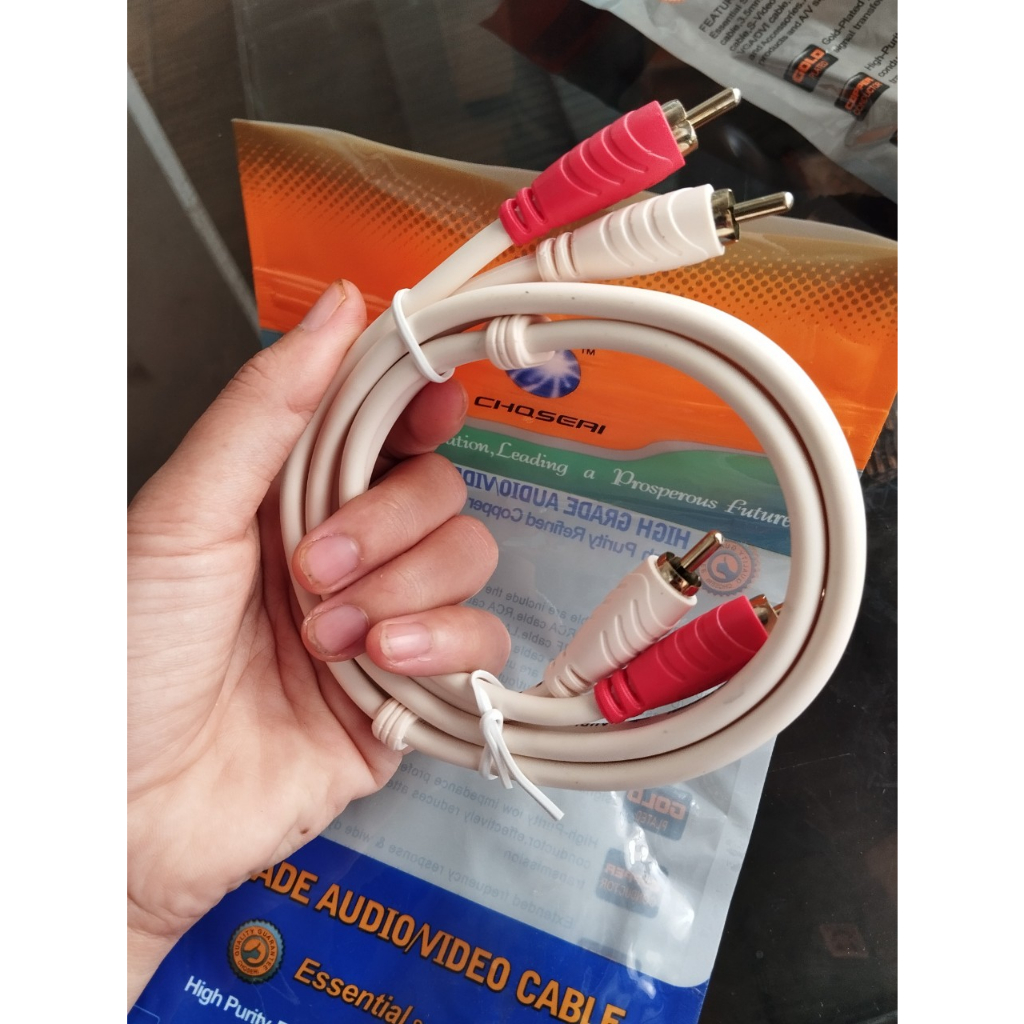 Dây AV 2 RA 2 dài 0.8M