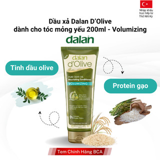 Dầu xả Oliu Dalan d'olive 200ML