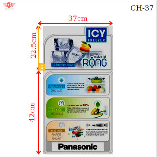 Tem tủ lạnh Panasonic- ICY