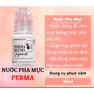 Nước pha mực perma