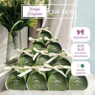 Hộp quà cưới - set 50 quà tặng đám cưới/ hộp giấy đựng kẹo nhỏ có nơ, quai cầm xinh xắn - UNIQUE FRAGRANCE
