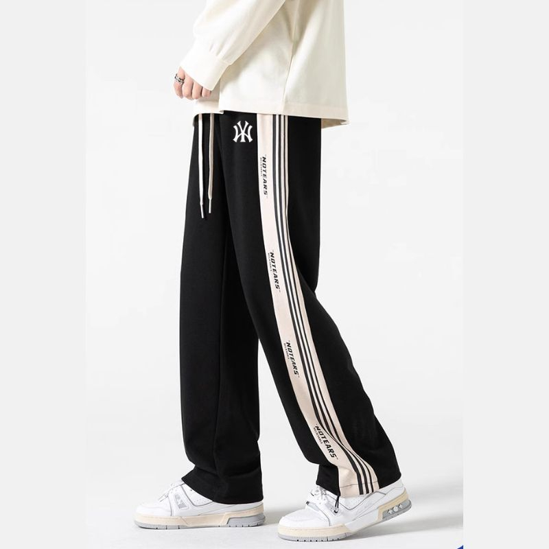 Quần Dài Nam Nữ Unisex Chất Nỉ Dày Dặn Phối Viền Hai Bên Họa Tiết N_Y Thời Trang Zenkonu QUAN NAM 145V1