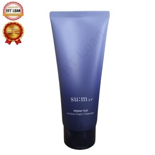 [ Mẫu Mới ] Sữa rửa mặt dành cho da mụn kiềm dầu sum xanh sum37 water full cleasing foam
