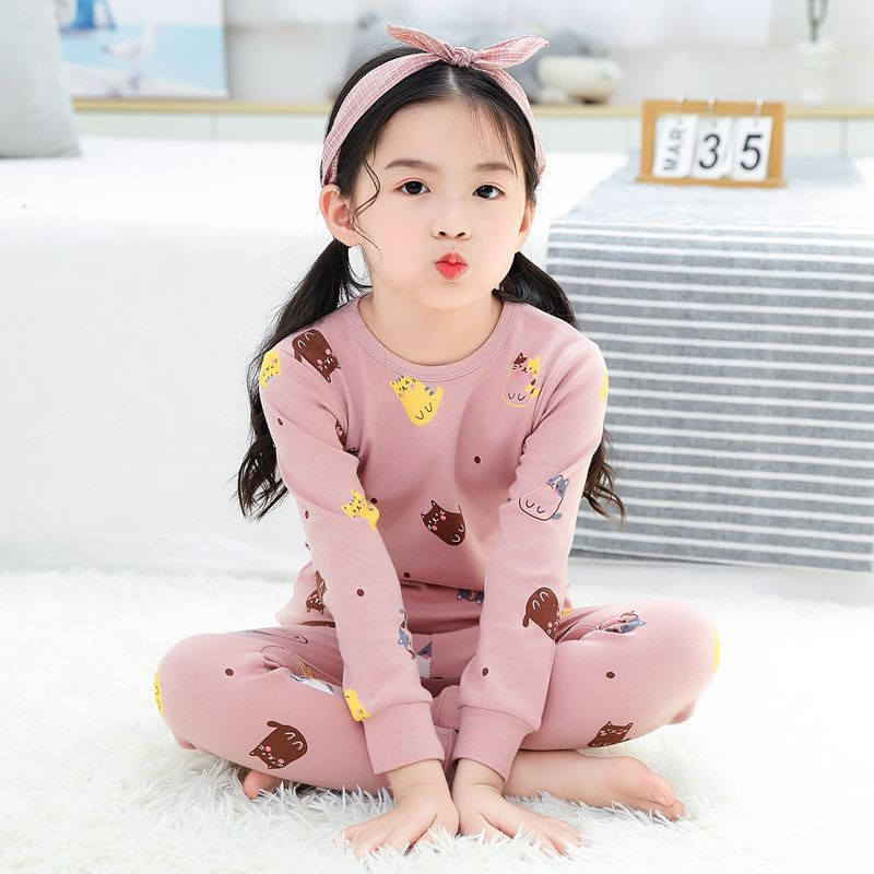 Bộ thu đông bé gái BUBY KID FASHION bnn132 chất liệu cotton dày dặn, mềm mại