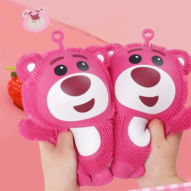 Thú Bóp Phát Sáng Gâu Dâu Đủ Màu Loại lớn