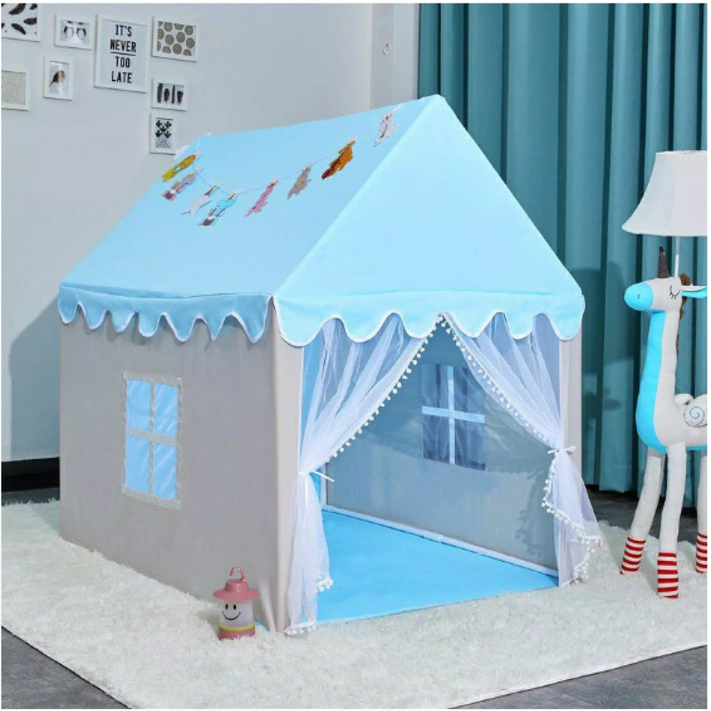 Lều công chúa hoàng tử hình ngôi nhà mã S2 và S5 phong cách hàn quốc cho bé yêu