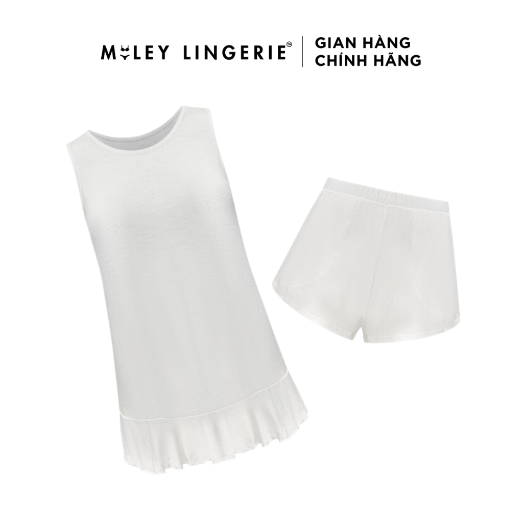 Đồ Mặc Nhà Nữ Sát Nách Thun Lụa Cao Cấp Nature Wind Miley Lingerie_DBC0201