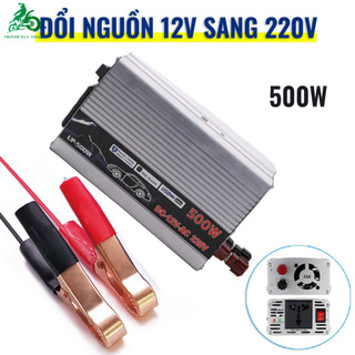 Bộ kích điện ắc quy 12v lên 220v 500w/1000w inverter