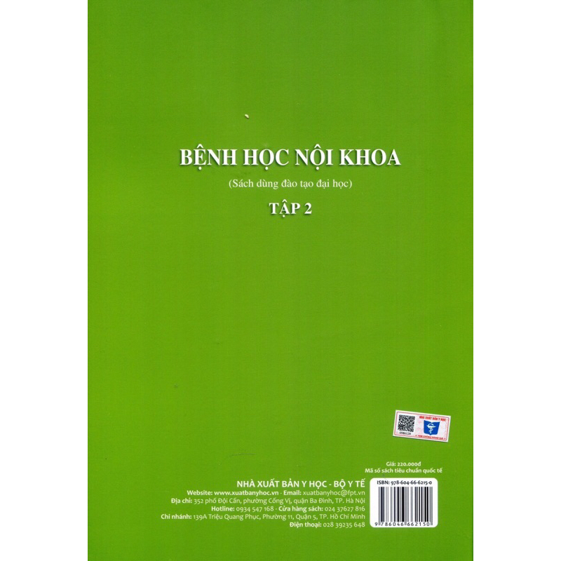 Sách - Bệnh học Nội khoa