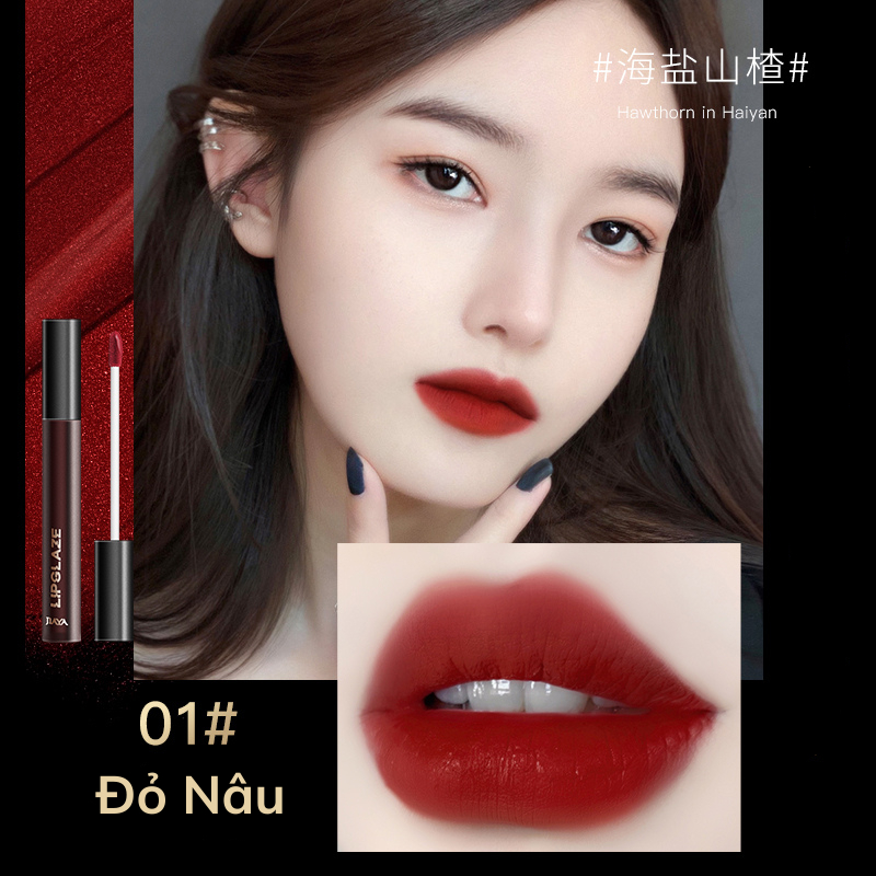 Set son môi lì vỏ nhám 5 cây chất kem bùn mềm mượt như nhung LOYATI SHOP