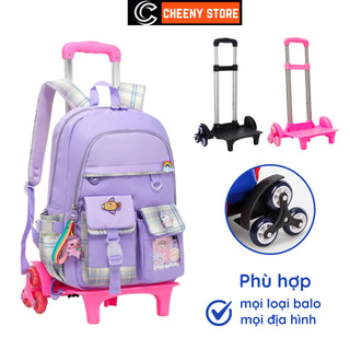 Cần kéo cho balo kéo 6 bánh, cần kéo balo cho học sinh đi học hàng loại 1