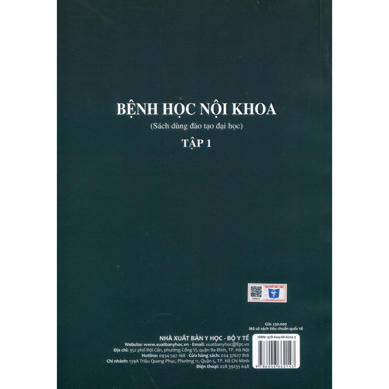 Sách - Bệnh học Nội khoa