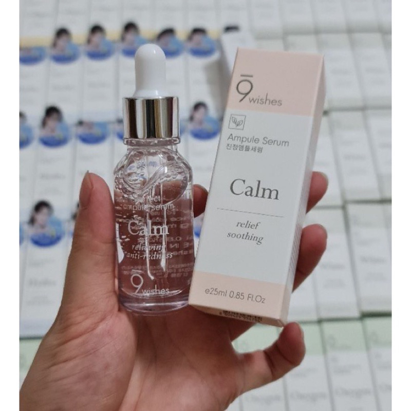 Tinh chất làm dịu da 9 Wishes Calm Ampule Serum 25ml