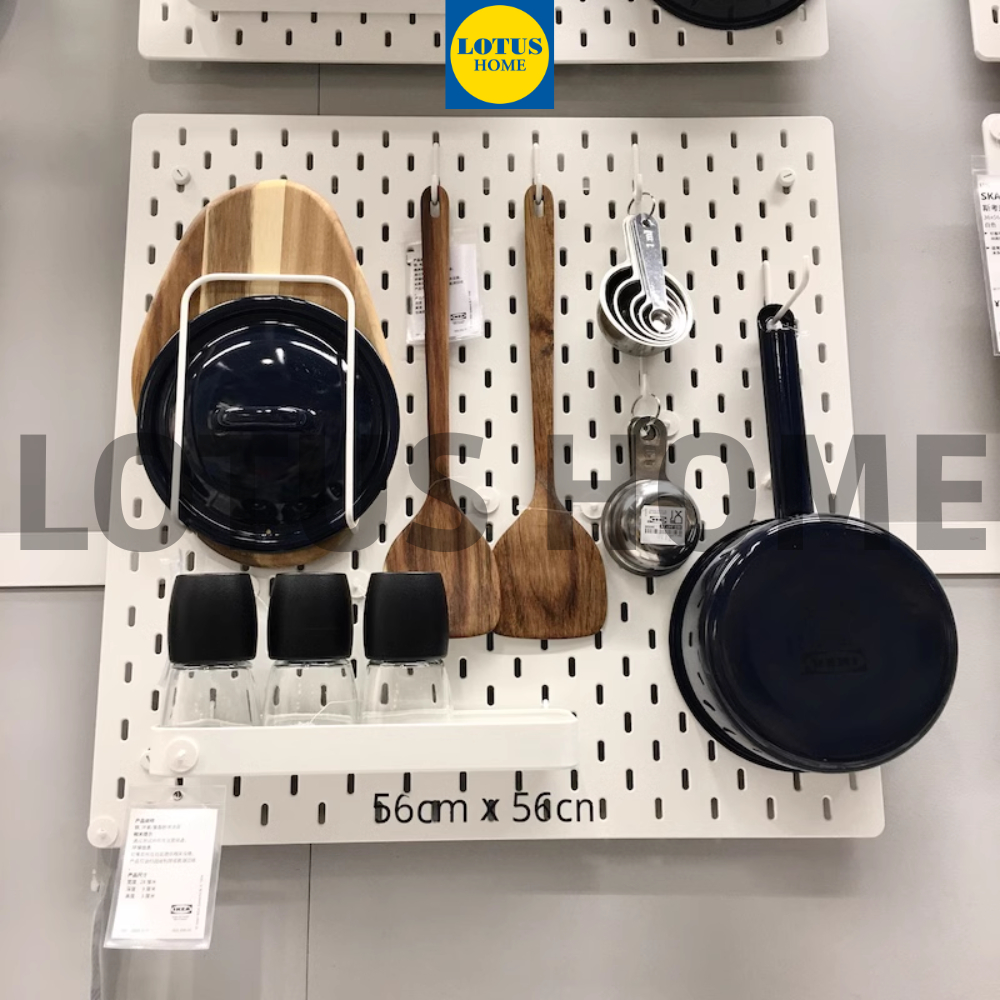Bảng cài treo tường IKEA SKADIS Tối ưu không gian treo đồ của bạn