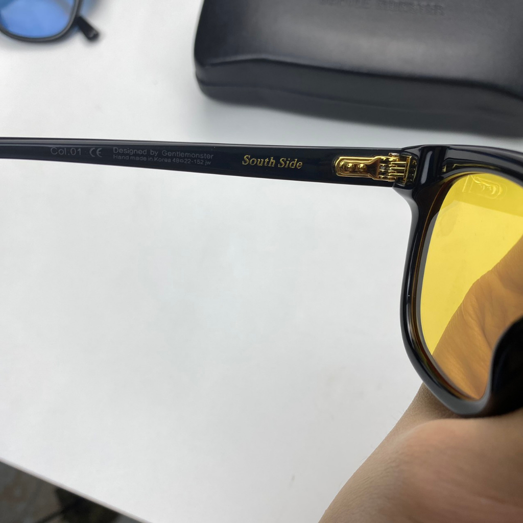 Kính Mát Gentle Monster Chính Hãng Qua Sử Dụng Mắt Vàng Chanh Cực Chất Cho Giới Trẻ