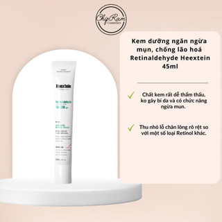 Kem dưỡng ngăn ngừa mụn, chống lão hoá Retinaldehyde Heextein 45ml