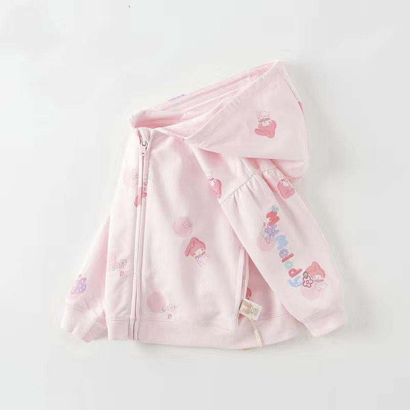 Áo Khoác Hồng Hoạ Tiết Đáng Yêu MD2095/MD2096 Cho Bé Gái - Jumping Beans Official Store