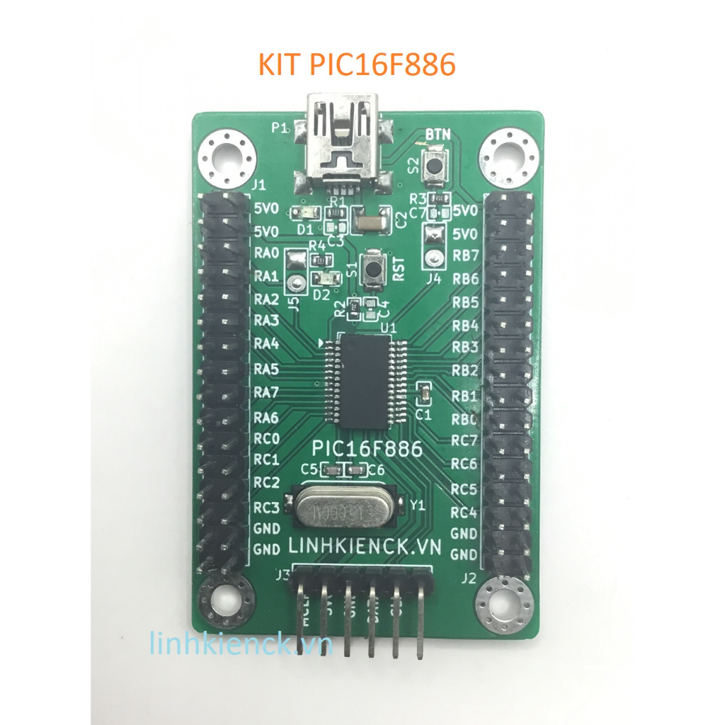 Kit phát triển PIC16F886