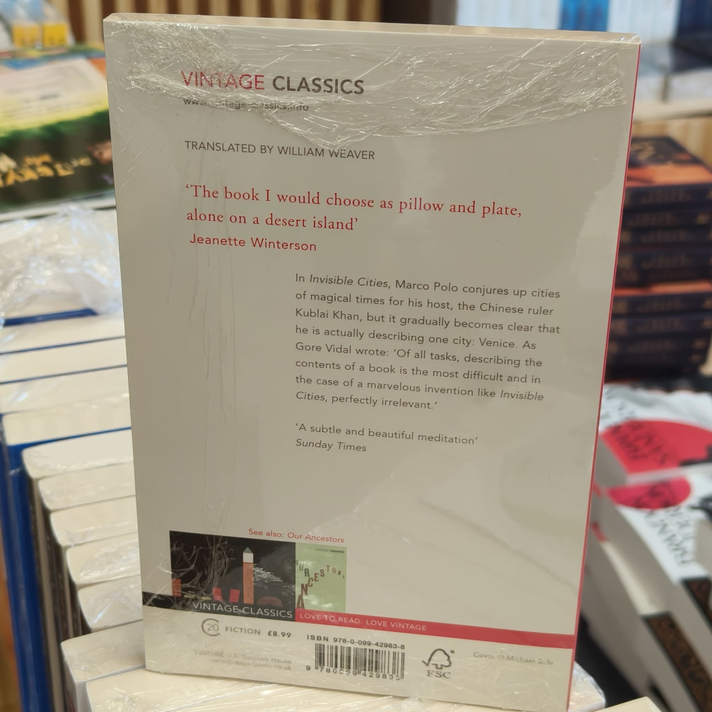 Sách - Tiểu thuyết tiếng Anh - Invisible Cities