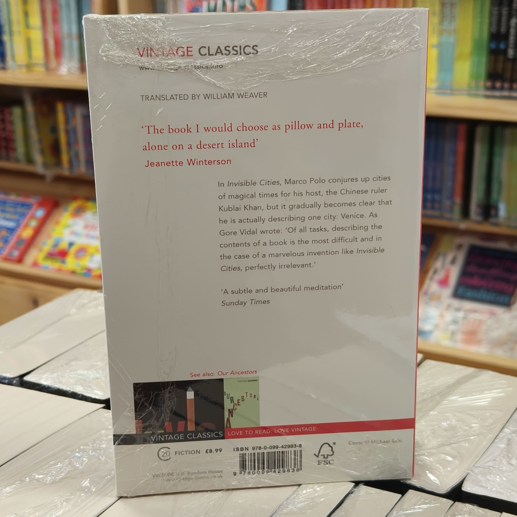 Sách - Tiểu thuyết tiếng Anh - Invisible Cities