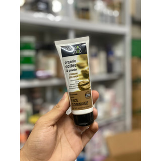 Tẩy tế bào chết dành cho da mặt Organic Shop Coffe and Power Face 75ml