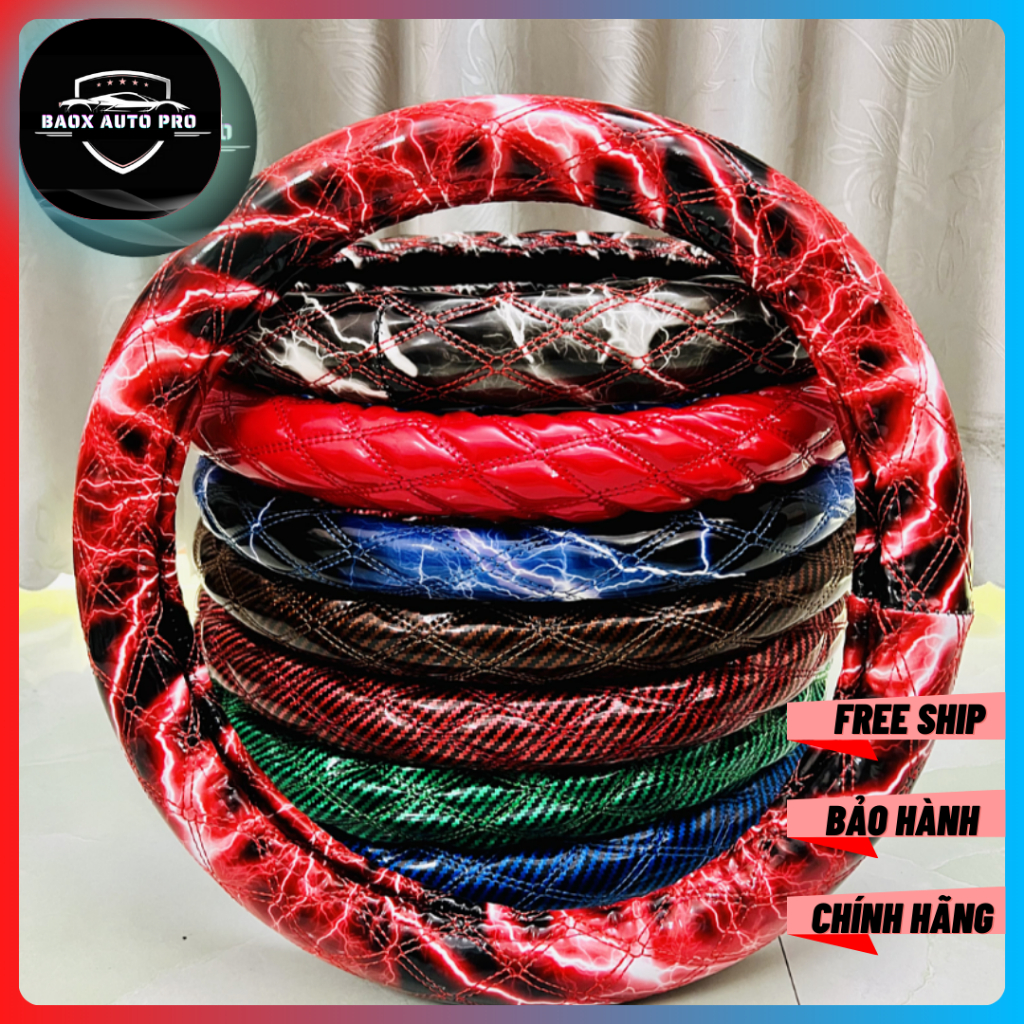 BỌC VÔ LĂNG THÁI LOẠI 1 CHO XE CON, XE TẢI, XE KHÁCH, XE CÔNG SIZE 38-45CM
