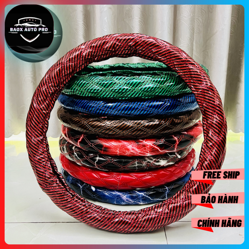 BỌC VÔ LĂNG THÁI LOẠI 1 CHO XE CON, XE TẢI, XE KHÁCH, XE CÔNG SIZE 38-45CM