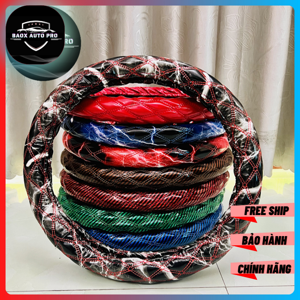 BỌC VÔ LĂNG THÁI LOẠI 1 CHO XE CON, XE TẢI, XE KHÁCH, XE CÔNG SIZE 38-45CM