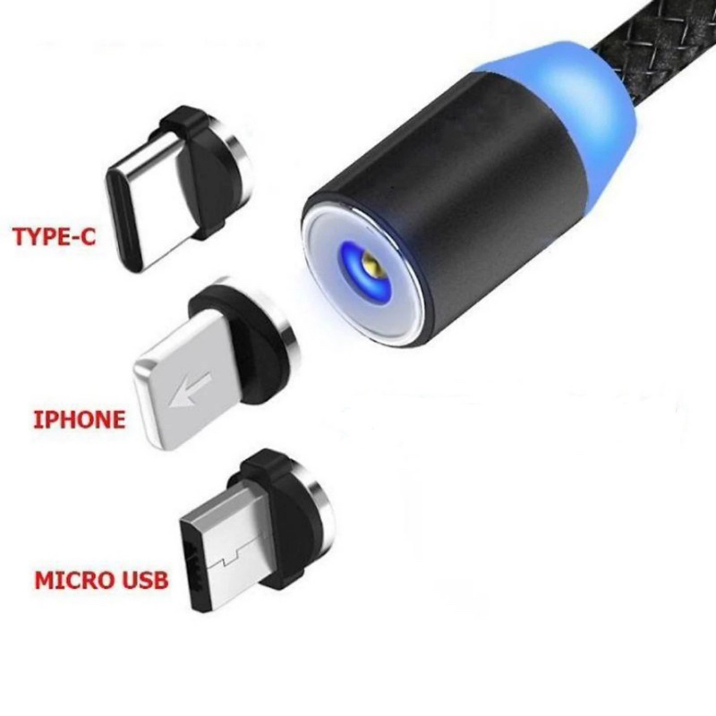 Cáp sạc nam châm phát sáng