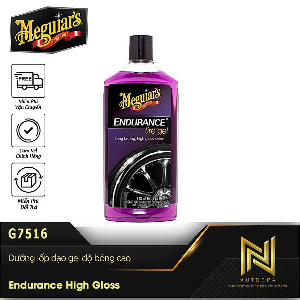 Meguiar's Endurance Tire Gel / Dưỡng lốp (vỏ xe) dạng gel - G7516