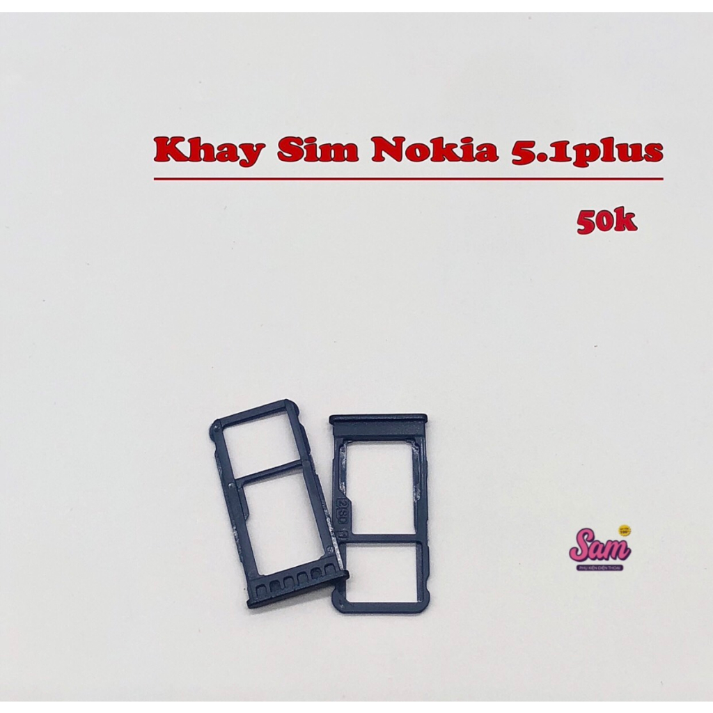 Cáp home / Khay sim Nokia 5.1 Plus