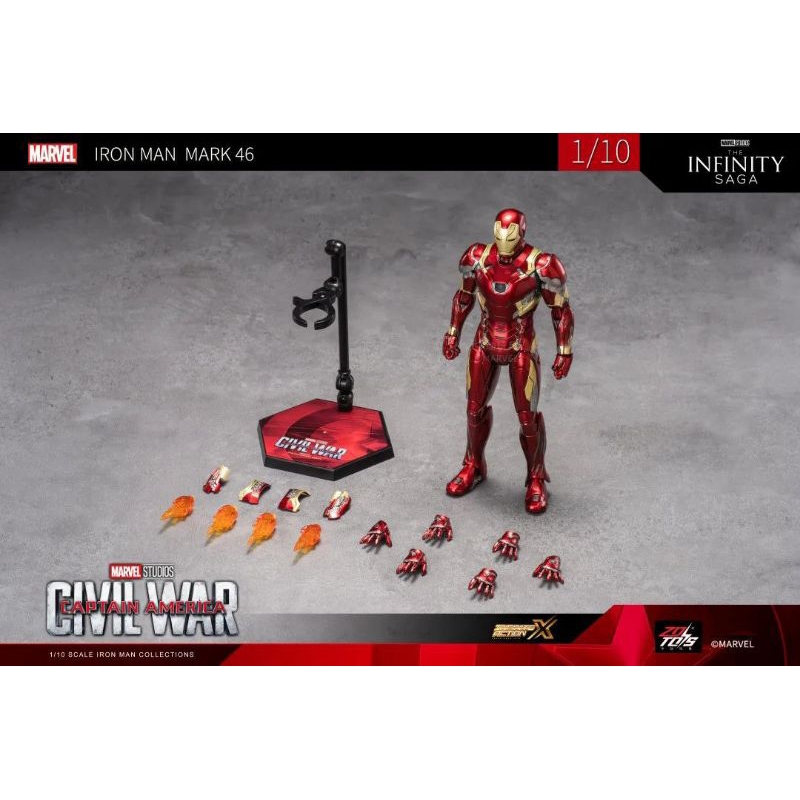 Mô hình ZD Toys Iron Man Mk46 có sẵn