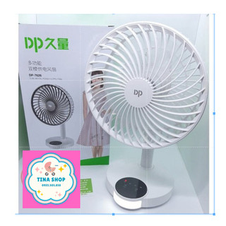 Quạt sạc tích điện DP-7626 cao cấp