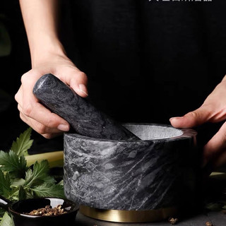 Bộ cối đá cẩm thạch cao cấp