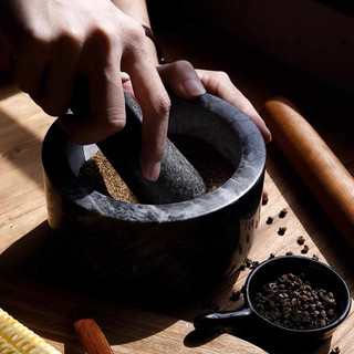 Bộ cối đá cẩm thạch cao cấp