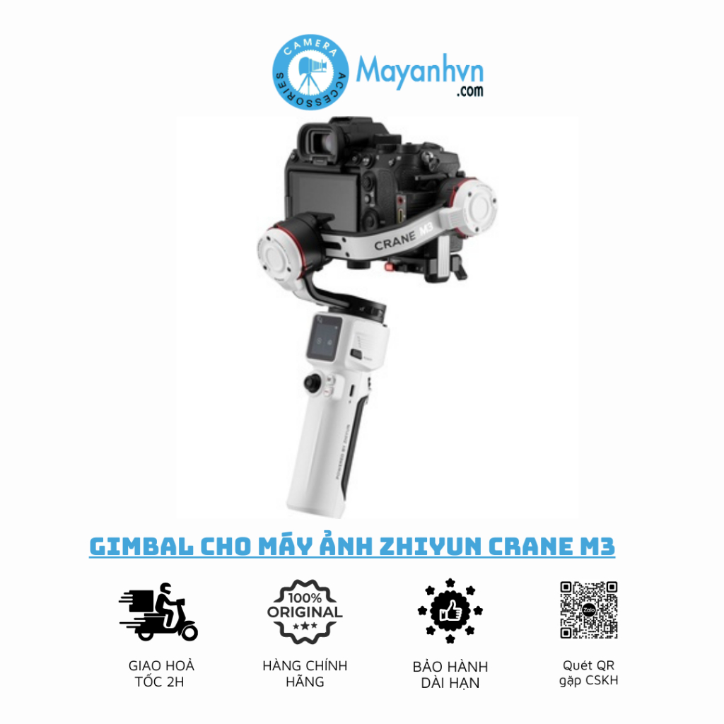 Gimbal Chống Rung Cho Máy Ảnh Zhiyun Crane M3