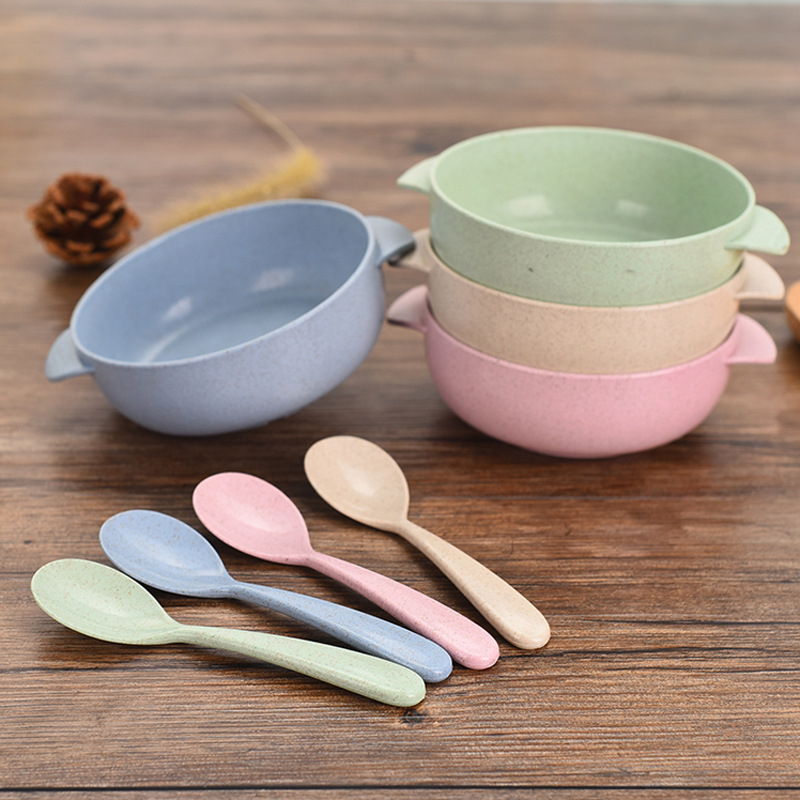 Bộ bát thìa lúa mạch cho bé