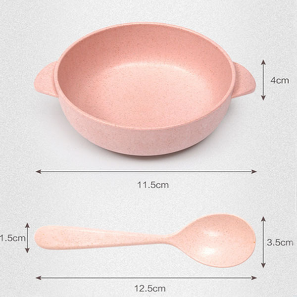 Bộ bát thìa lúa mạch cho bé