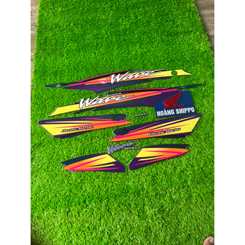 Tem wave thái 100cc 3 lớp đế kondas