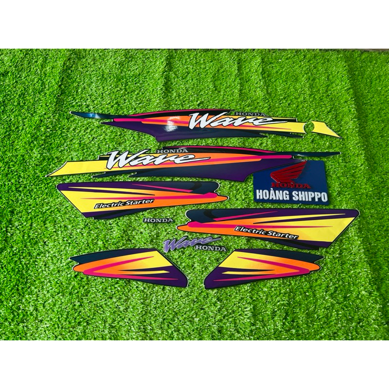 Tem wave thái 100cc 3 lớp đế kondas